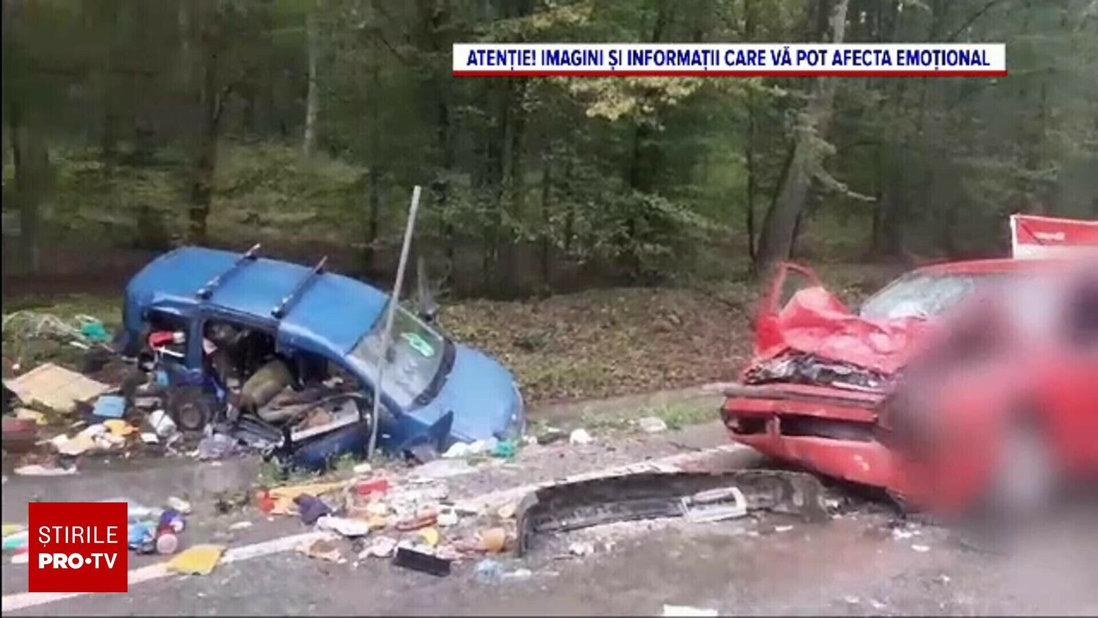 Accident cu 2 morți și 4 răniți pe un drum din Bihor. O șoferiță a pierdut controlul volanului și a intrat pe contrasens