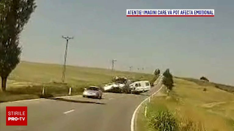 Tatăl a murit, iar mama și copiii au fost răniți grav într-un accident tragic care a avut loc când familia din Iași pleca în vacanță, imagini cu urmările cutremurătoare ale incidentului fiind făcute publice.