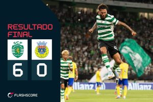 Sporting învinge Arouca cu scor zdrobitor
