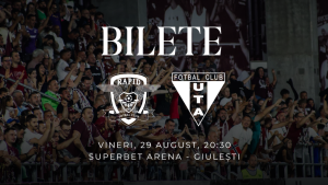 Rapid – UTA în SuperLigă etapa 8, 29.08.2025