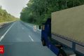 Animație grafică cu accidentul de pe A1. Bărbatul s-a uitat în ochii șoferului de TIR, apoi „s-au luat în brațe și au sărit”