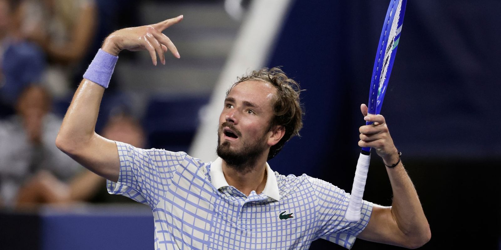 US Open: Daniil Medvedev suffers US Open meltdown after photographer enters court on match point in late-night thriller | Tennis News
