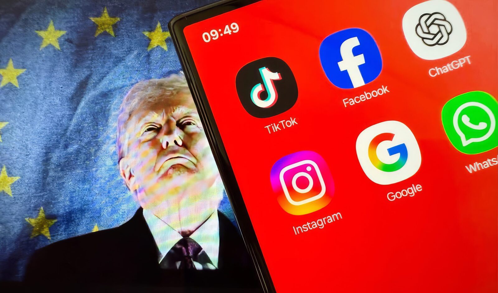 Donald Trump avertizează Europa de noi sancțiuni, în urma reglementării Facebook, Google și X.