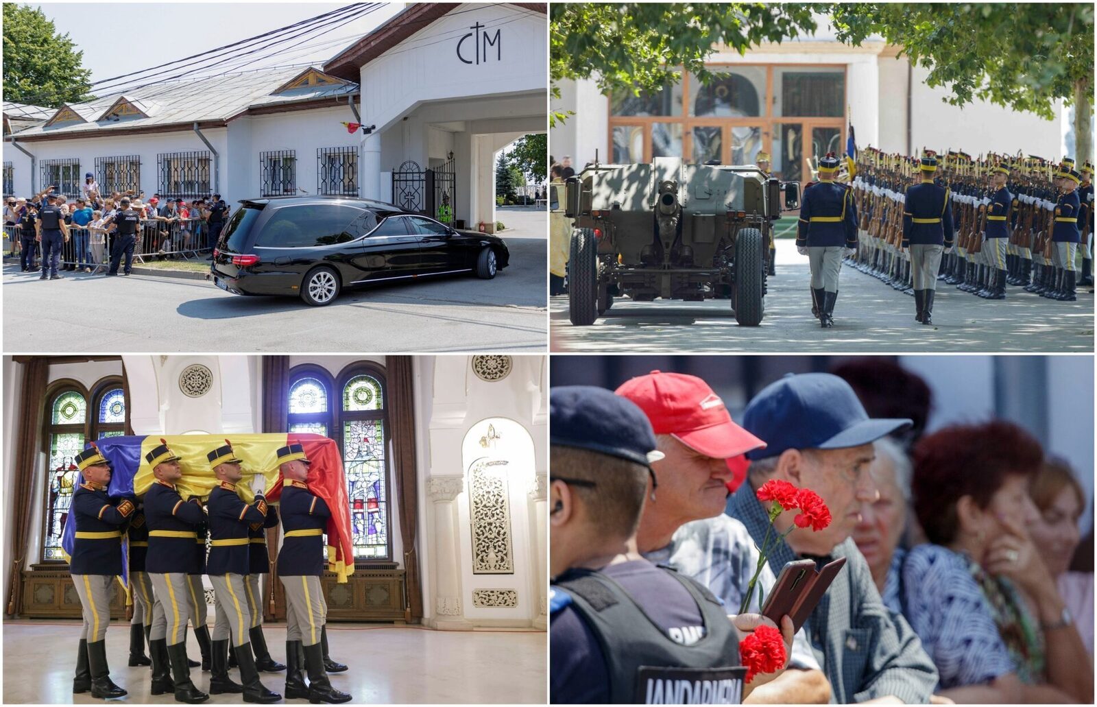 Funeraliile de stat ale lui Ion Iliescu s-au încheiat. Fostul președinte a fost înmormântat cu onoruri militare la Cimitirul Militar Ghencea, în timp ce primarul Nicușor Dan a lipsit de la evenimentele de comemorare de la Cotroceni, eveniment marcat de numeroase fotografii și înregistrări video.