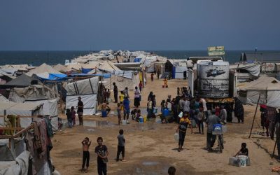 Israel says it is in talks with several countries about taking in displaced Palestinians