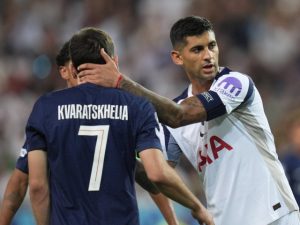 Transmisiune în direct: PSG confruntă Tottenham cu scor 0-2 în Supercupa Europei pe Digi Sport 1, după golul lui Romero!