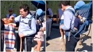Nicușor Dan a efectuat un pelerinaj la mănăstirea Arsenie Boca, întâmpinat de starețul de la Prislop.