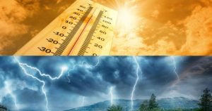 Avertizări meteo: furtuni și caniculă în România