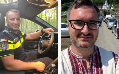 Marian Godină îi dă replica lui Dan Tanasă după scandalul „doar livratori români”. Prima întâlnire a polițistului cu deputatul AUR