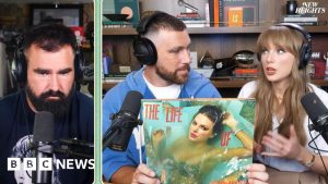 Taylor Swift vorbește despre prietenul ei, Travis Kelce, și îl descrie ca fiind „o nebunie de bună calitate”.