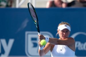 Peyton Stearns, originar din Cincinnati, pierde la Cincinnati Open, dar mulțimea și-a arătat sprijinul.