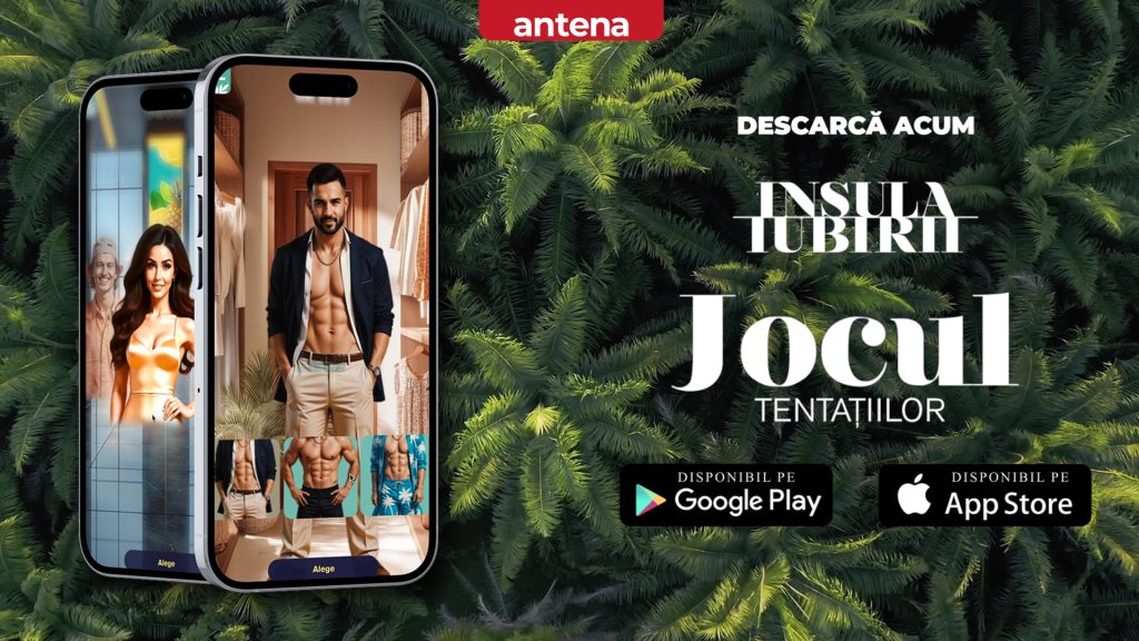 „Insula Iubirii” devine și aplicație. Antena 1 a lansat un joc inspirat din emisiune