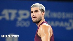 Carlos Alcaraz îl înfruntă pe Taylor Fritz în finala Japan Open, după incident cu Casper Ruud