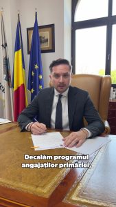 Primarul Stelian Bujduveanu își ține promisiunea: Programul angajaților, decalat prin dispoziție semnată astăzi