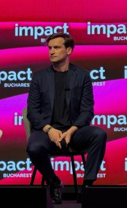 Deputatul Andrei Baciu a vorbit la Impact Bucharest și a postat despre experiența sa pe Facebook