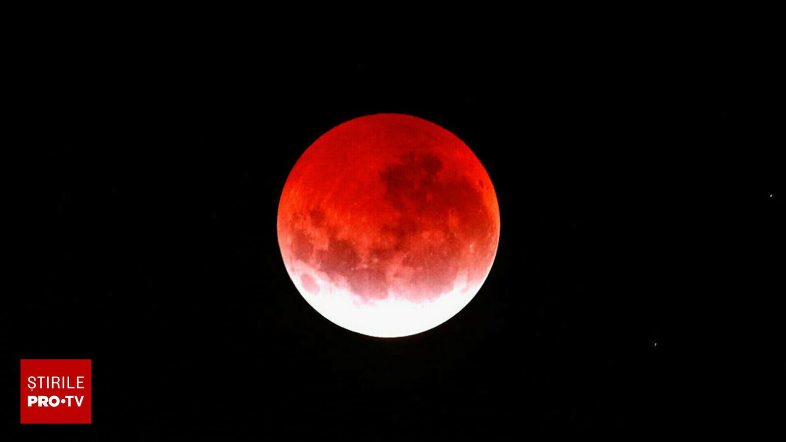 Eclipsă totală de Lună pe 7 septembrie 2025.