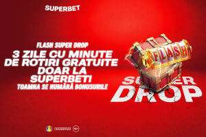 Oferta Superbet: 3 zile cu rotiri gratuite!