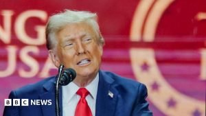 Trump vorbește la memorialul lui Charlie Kirk, după ce Erika Kirk iartă presupusul ucigaș