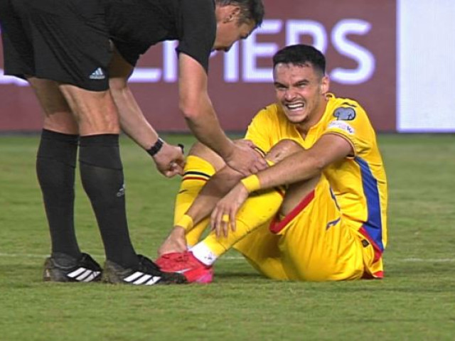 Adrian Șut, scos de pe teren după 5 minute jucate în Cipru