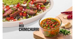 Chipotle introduce chimichurri roșu ca nouă inovație în meniu