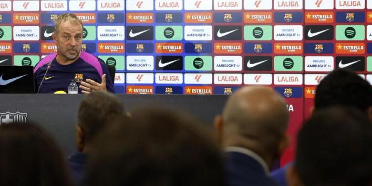 Rueda de prensa de Flick, en directo