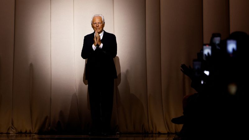 Giorgio Armani: Italian fashion designer dies aged 91