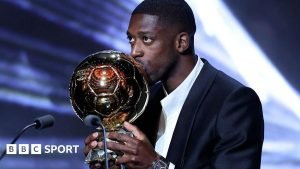 Dembele câștigă trofeul Ballon d’Or