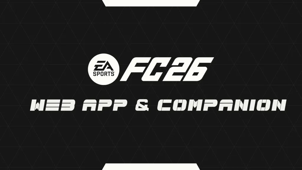 Cover Webb App Companion EA FC 26