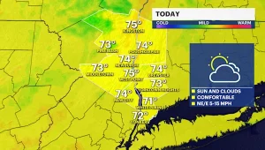 Vremea plăcută din Hudson Valley continuă astăzi