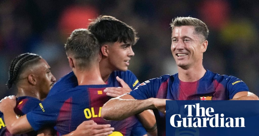 European football: Barcelona hammer Valencia, Barcola extends PSG’s perfect start | European club football