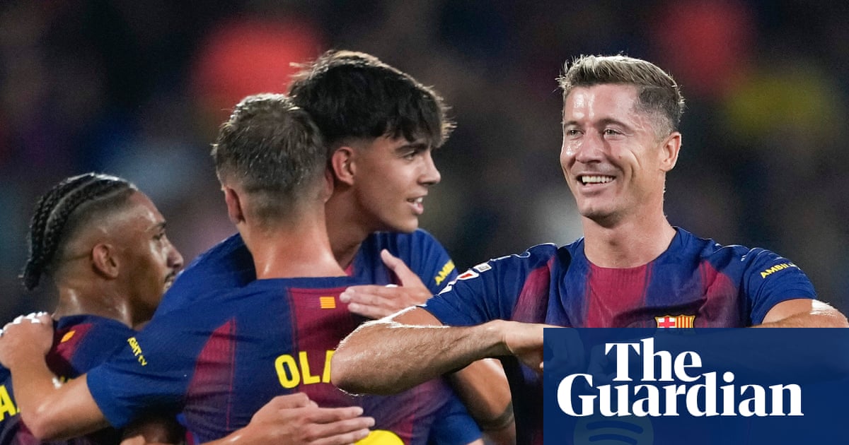 European football: Barcelona hammer Valencia, Barcola extends PSG’s perfect start | European club football