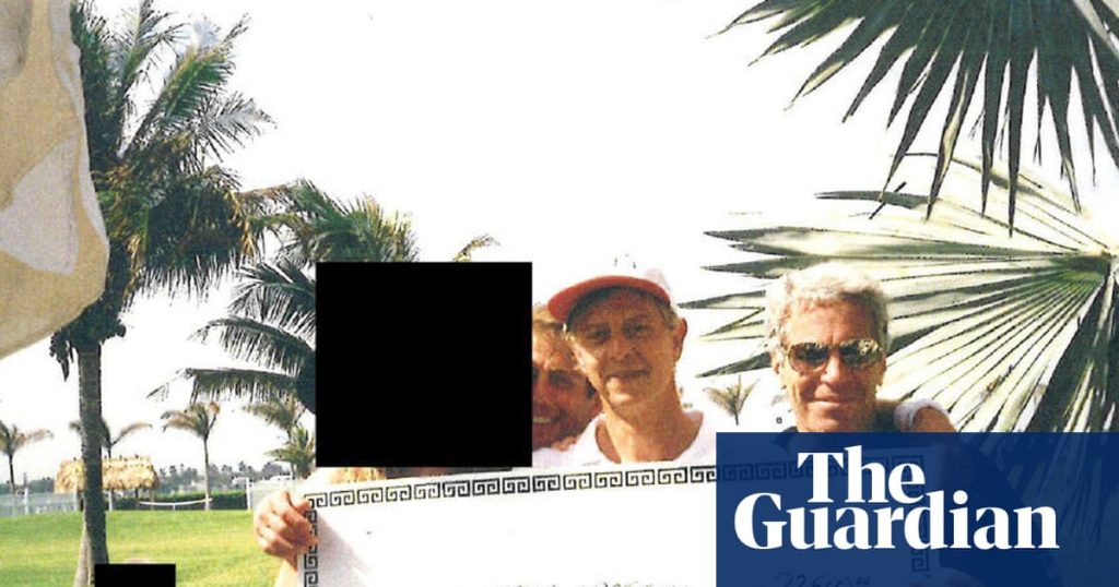 Photo of novelty check suggests Epstein ‘sold’ Trump a woman for $22,500 | Donald Trump