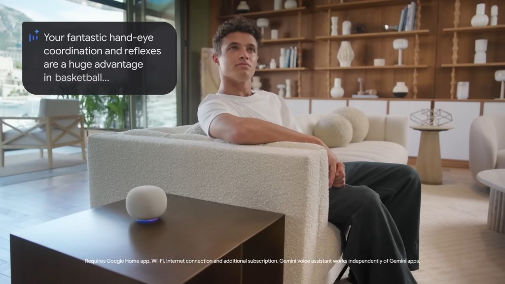 Google just leaked their upcoming Gemini-powered Nest smart speaker