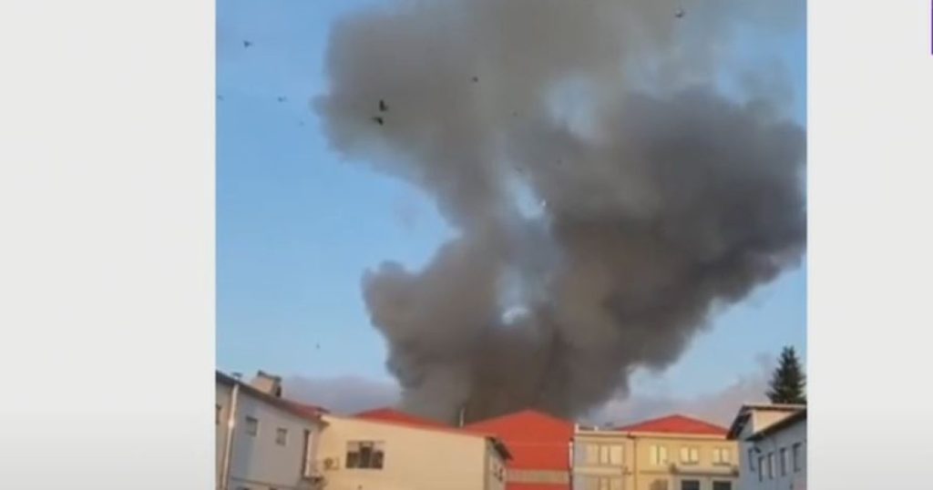 Explozie urmată de incendiu la o fabrică de prelucrare a lemnului din Sebeş. A fost activat Planul Roşu de intervenţie