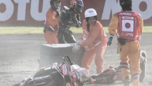 Jorge Martin a suferit o fractură deplasată la accidentul din Sprintul MotoGP din Japonia