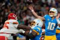 Justin Herbert shines as Chargers earn AFC West win in Sao Paulo