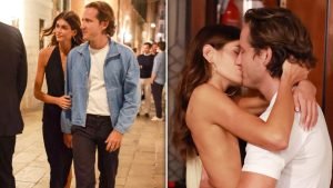 Kaia Gerber și Lewis Pullman ard pe străzile Venisei cu îmbrățișări pestrițe