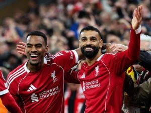 Salah, unul dintre cei mai buni de la Liverpool.