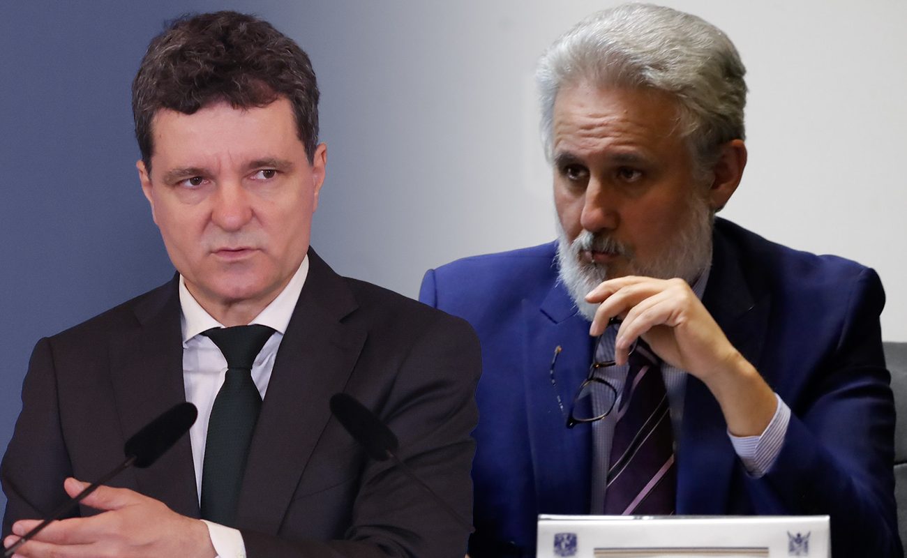 Nicușor Dan și Marius Gabriel Lăzurcă. Colaj: Ion Mateș / Hotnews. Foto: Inquam Photos, Profimedia