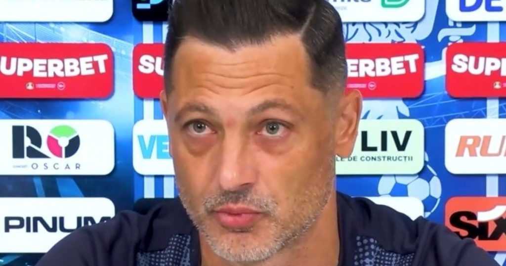 Mirel Rădoi nu stă la discuții. Își avertizează jucătorii înaintea meciului cu Dinamo: „Să se ducă acasă! Nici nu va fi în lot”