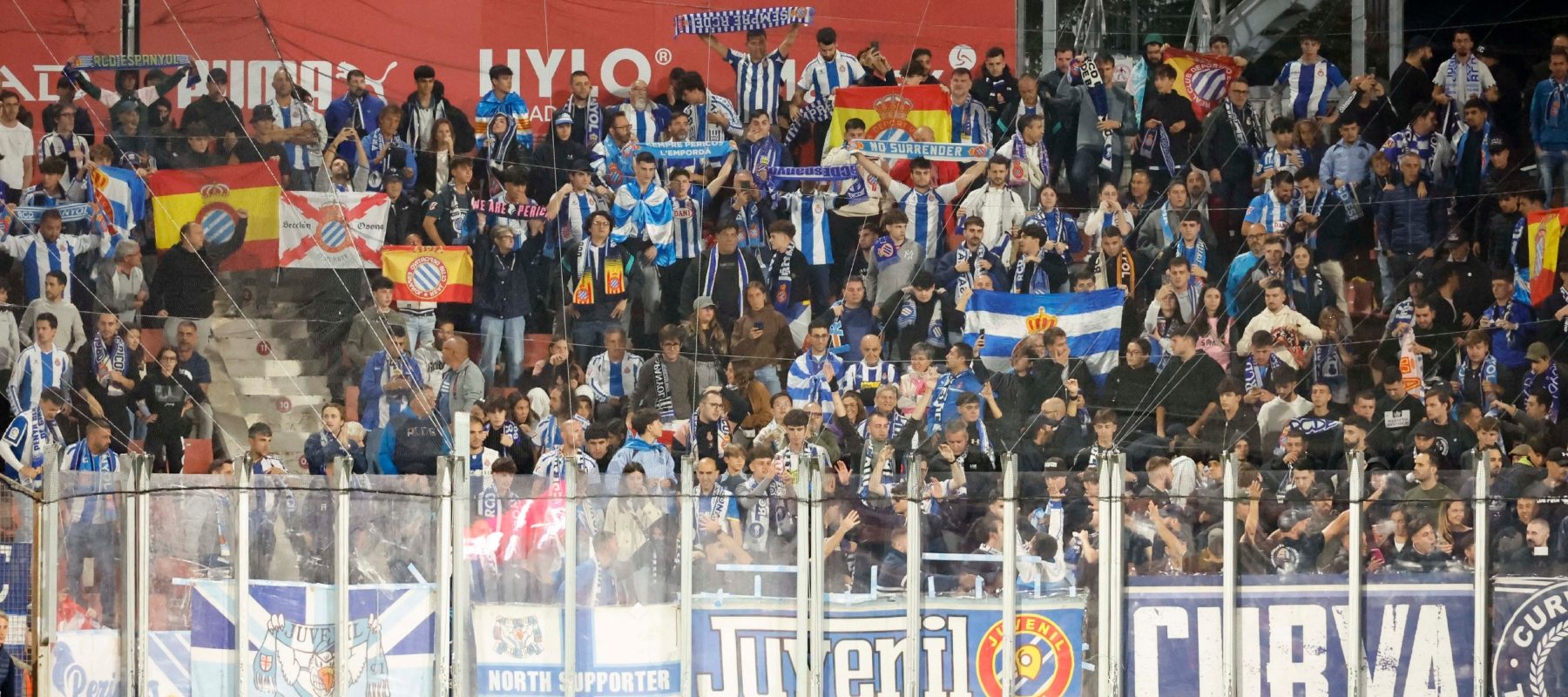 Montilivi se calienta: insultos y cánticos en el Girona