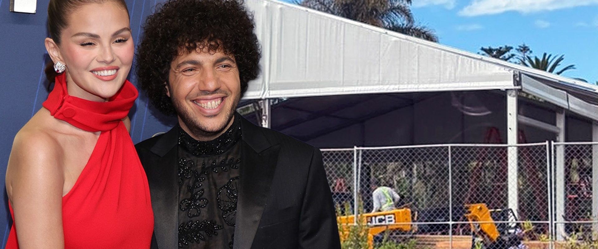 Selena Gomez & Benny Blanco's Weekend Wedding Taking Shape, See Pics