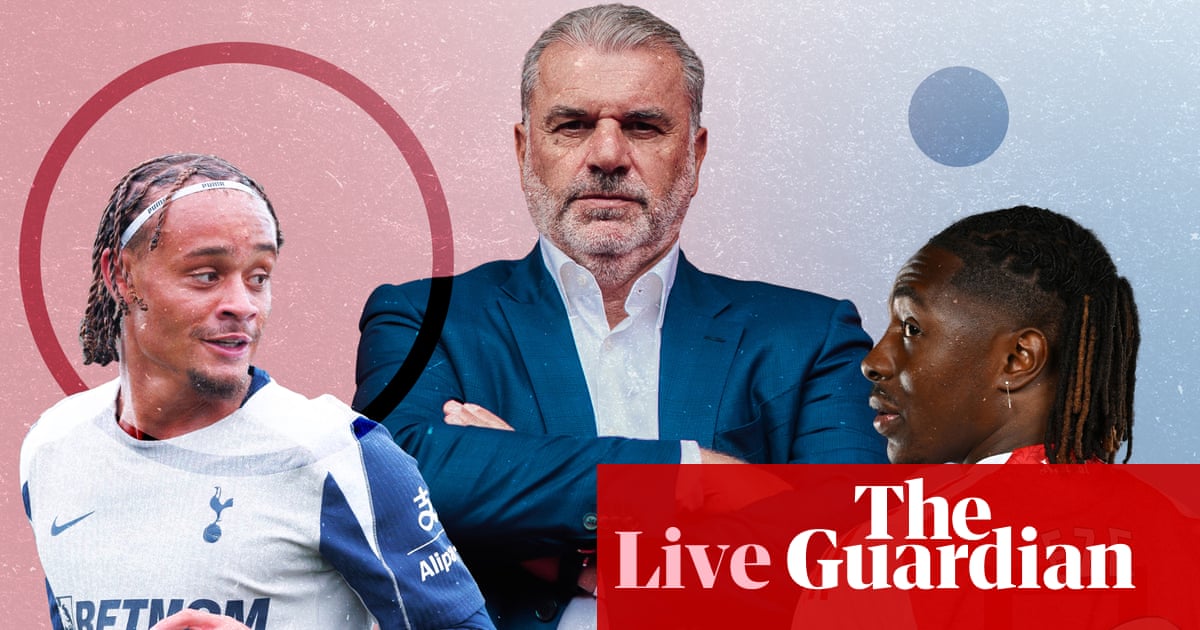 Premier League returns with Postecoglou taking Nottingham Forest to Arsenal – matchday live | Football