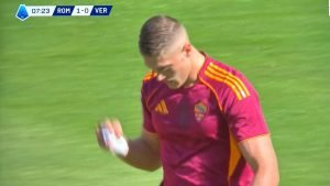 Roma, Dovbyk deschide scorul în fața Veronei