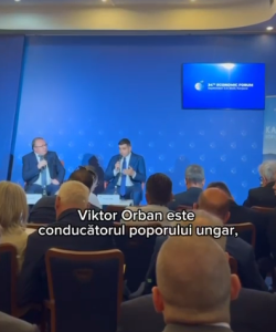 Simion, subordonat Ungariei? Simion l-a identificat pe Viktor Orban, prim-ministru al Ungariei, ca liderul Europei si al tuturor creștinilor (Dr. Adrian Băzăvan) – clip video.