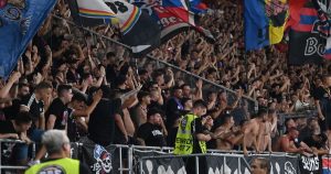 Polițiști și forțe antirevoltă pe străzi pentru meciul FCSB din Europa League