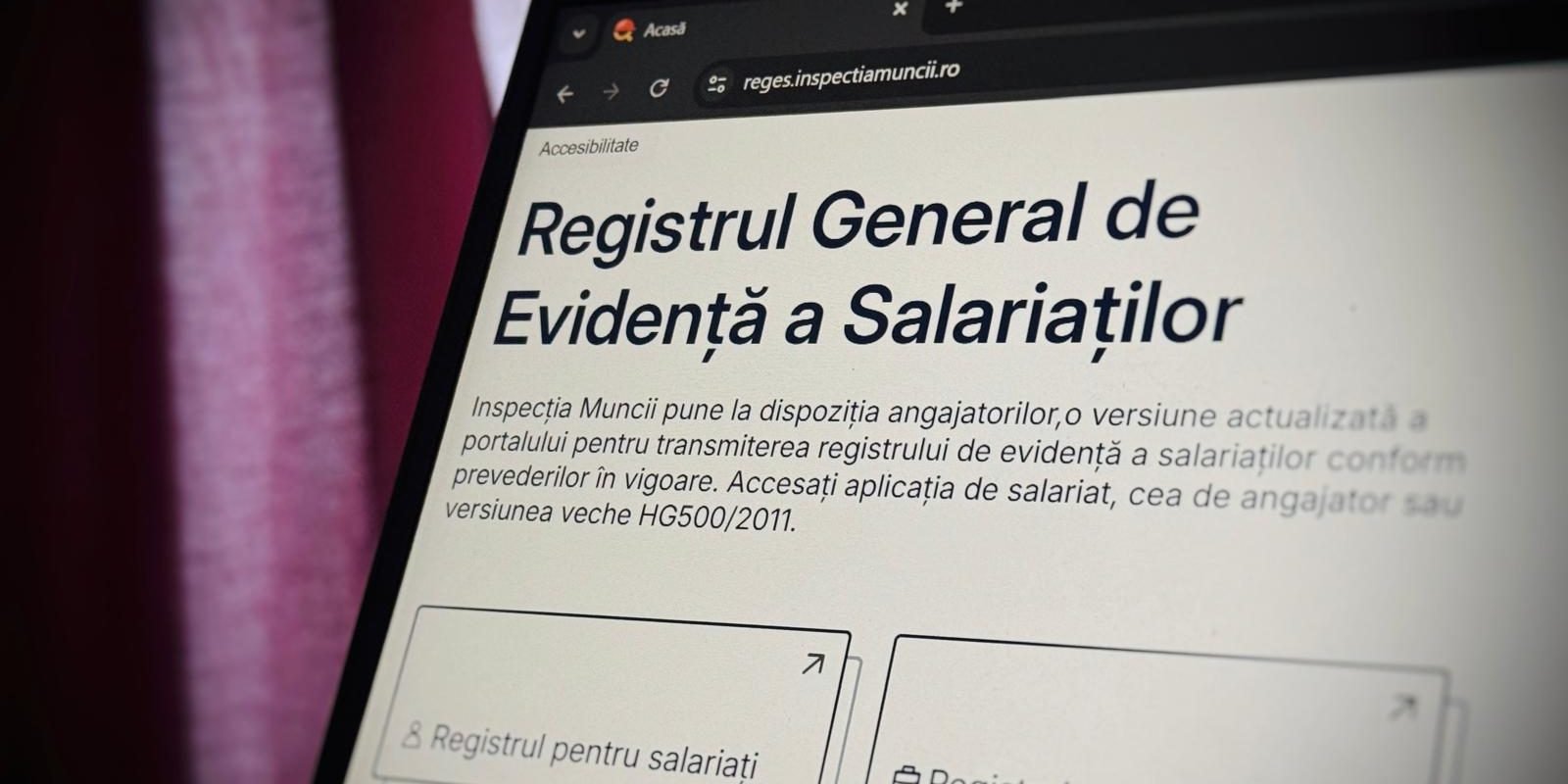 Se prelungește termenul de înscriere în Reges Online pentru angajatori (minister)