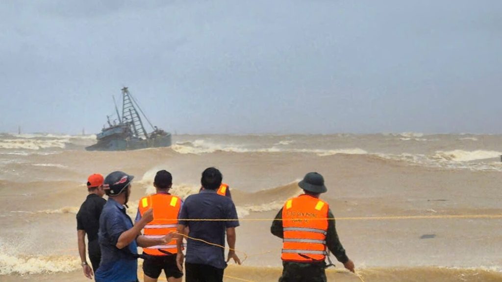 Vietnam evacuates thousands and shuts airports as Typhoon Bualoi makes landfall