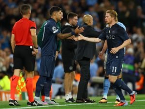 Kevin De Bruyne, înlocuit după doar 26 minute la Manchester City