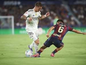 Rezultat live: Levante – Real Madrid 0-2 pe Digi Sport 1